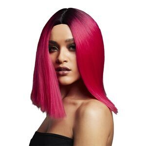 Fever Womens/Ladies Kylie Two Tone Wig / Magenta Pink